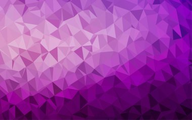 Çizgileri ve üçgenleri olan vektörsüz bir düzen. Soyut arkaplanda renkli eğimli üçgenler