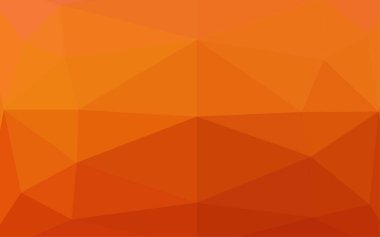 Çizgileri ve üçgenleri olan vektörsüz bir düzen. Soyut arkaplanda renkli eğimli üçgenler