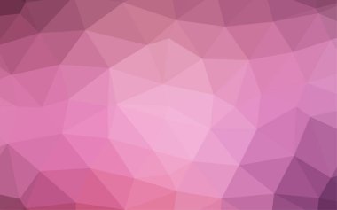 Çizgileri ve üçgenleri olan vektörsüz bir düzen. Soyut arkaplanda renkli eğimli üçgenler