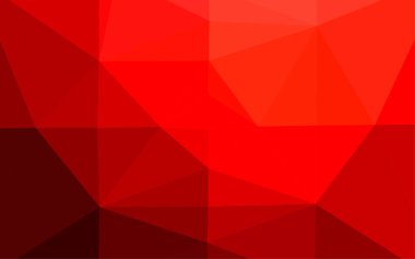 Çizgileri ve üçgenleri olan vektörsüz bir düzen. Soyut arkaplanda renkli eğimli üçgenler