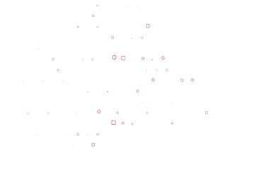 Lekeli, dikdörtgenli Açık Pembe vektör şablonu.