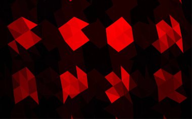 Çizgileri ve üçgenleri olan vektörsüz bir düzen. Soyut arkaplanda renkli eğimli üçgenler