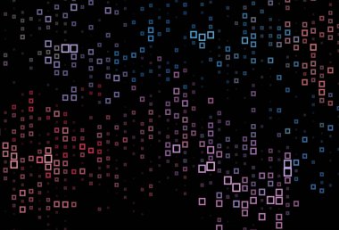 Koyu Mavi, eşkenar dörtgenli kırmızı vektör arkaplanı.