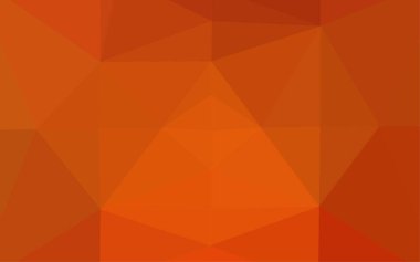 Çizgileri ve üçgenleri olan vektörsüz bir düzen. Soyut arkaplanda renkli eğimli üçgenler