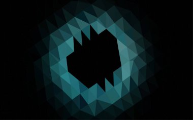 Çizgileri ve üçgenleri olan vektörsüz bir düzen. Soyut arkaplanda renkli eğimli üçgenler