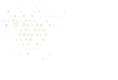 Açık Çokrenkli, diskleri ve dikdörtgenleri olan Gökkuşağı vektör dokusu.