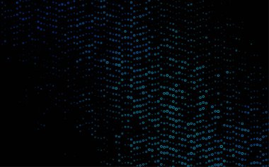 İkili kod ve noktalarla soyut arkaplan