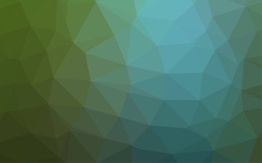 Çizgileri ve üçgenleri olan vektörsüz bir düzen. Soyut arkaplanda renkli eğimli üçgenler