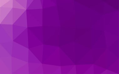 Çizgileri ve üçgenleri olan vektörsüz bir düzen. Soyut arkaplanda renkli eğimli üçgenler