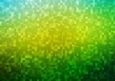 Koyu mavi, dikdörtgenli sarı vektör arkaplanı.