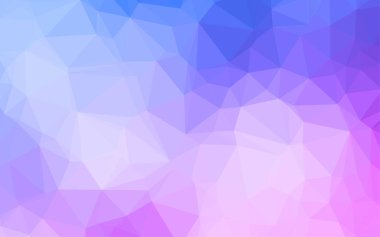 Çizgileri ve üçgenleri olan vektörsüz bir düzen. Soyut arkaplanda renkli eğimli üçgenler