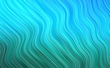 Farklı şekil ve renklerdeki bulanık dalgalı çizgiler. Gradyanı olan belirsiz soyut bir illüstrasyon.