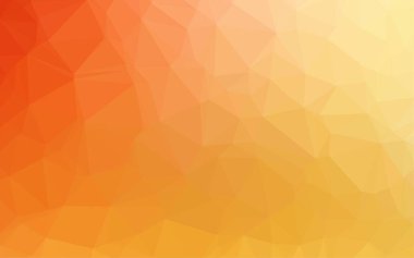 Çizgileri ve üçgenleri olan vektörsüz bir düzen. Soyut arkaplanda renkli eğimli üçgenler