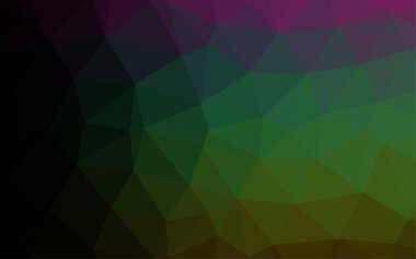 renkli çokgen mozaik arkaplan, vektör illüstrasyonu