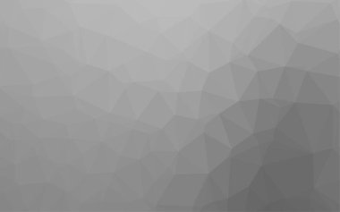 Çizgileri ve üçgenleri olan vektörsüz bir düzen. Soyut arkaplanda renkli eğimli üçgenler