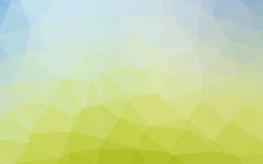 Çizgileri ve üçgenleri olan vektörsüz bir düzen. Soyut arkaplanda renkli eğimli üçgenler