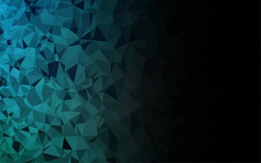 Çizgileri ve üçgenleri olan vektörsüz bir düzen. Soyut arkaplanda renkli eğimli üçgenler