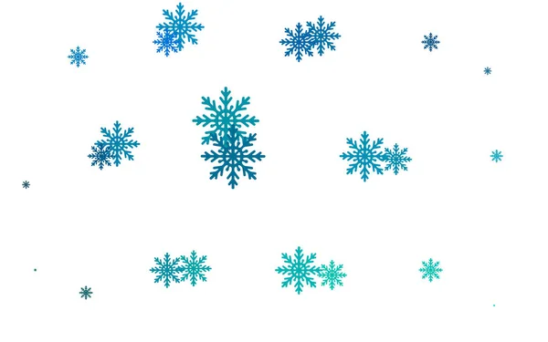 Набор Снежинки Икон Снежинки Белом Фоне — стоковый вектор