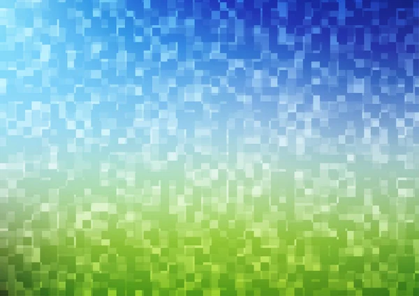 Ljusblå Grön Vektor Bakgrund Med Rektanglar Rutor — Stock vektor