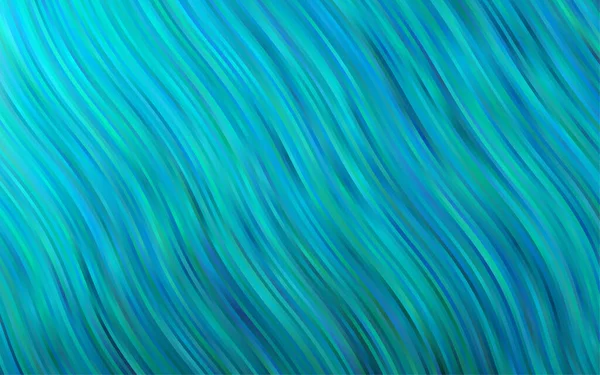 Lignes Ondulées Floues Différentes Formes Couleurs Une Vague Illustration Abstraite — Image vectorielle