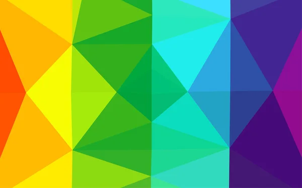Kleurrijke Veelhoekige Mozaïek Achtergrond Vector Illustratie — Stockvector