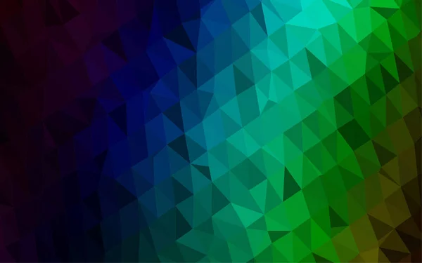 Färgglada Polygonal Mosaik Bakgrund Vektor Illustration — Stock vektor