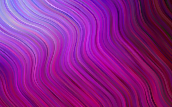 Lignes Ondulées Floues Différentes Formes Couleurs Une Vague Illustration Abstraite — Image vectorielle