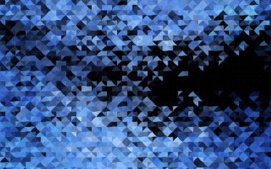 Çizgileri ve üçgenleri olan vektörsüz bir düzen. Soyut arkaplanda renkli eğimli üçgenler