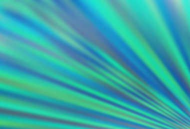 Renkli çizgileri olan hafif BLUE vektör dokusu.