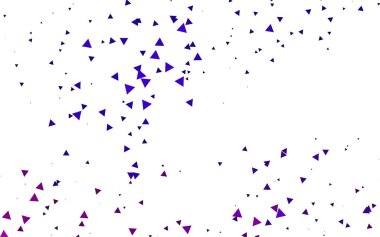 Çizgileri ve üçgenleri olan vektörsüz bir düzen. Soyut arkaplanda renkli eğimli üçgenler