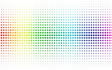 Dikdörtgen biçiminde çok renkli gökkuşağı vektör dokusu duvar kâğıdı.