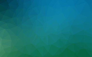 Çizgileri ve üçgenleri olan vektörsüz bir düzen. Soyut arkaplanda renkli eğimli üçgenler