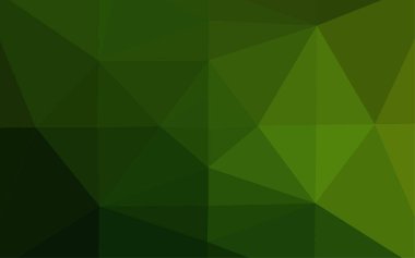 Çizgileri ve üçgenleri olan vektörsüz bir düzen. Soyut arkaplanda renkli eğimli üçgenler