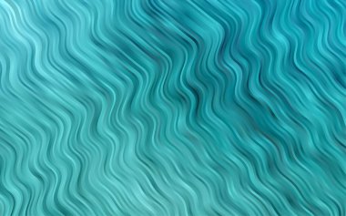 Farklı şekil ve renklerdeki bulanık dalgalı çizgiler. Gradyanı olan belirsiz soyut bir illüstrasyon.