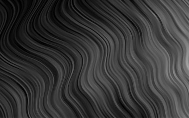 Farklı şekil ve renklerdeki bulanık dalgalı çizgiler. Gradyanı olan belirsiz soyut bir illüstrasyon.