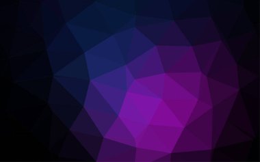 Çizgileri ve üçgenleri olan vektörsüz bir düzen. Soyut arkaplanda renkli eğimli üçgenler