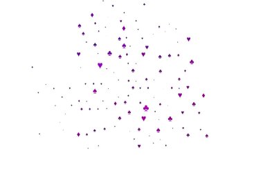 Kart işaretli hafif Mor vektör arkaplanı.