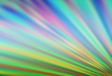 Açık Mavi, renkli çizgileri olan yeşil vektör dokusu.