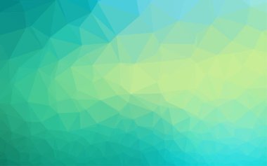 Çizgileri ve üçgenleri olan vektörsüz bir düzen. Soyut arkaplanda renkli eğimli üçgenler 