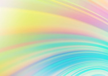 Parlak tonlu bulanık çizgiler. Gradyanı olan belirsiz bir soyut çizim. İşiniz için yepyeni bir tasarım.. 