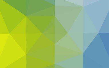 Çizgileri ve üçgenleri olan vektörsüz bir düzen. Soyut arkaplanda renkli eğimli üçgenler 