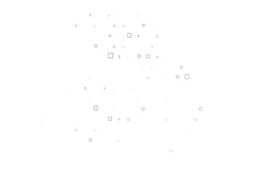 Dairesel, küplü hafif BLUE vektör kapağı.