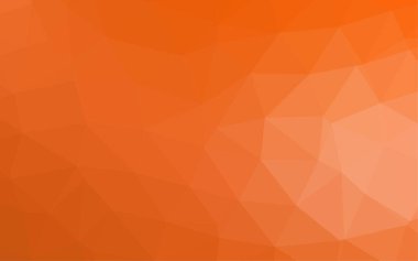 Çizgileri ve üçgenleri olan vektörsüz bir düzen. Soyut arkaplanda renkli eğimli üçgenler 