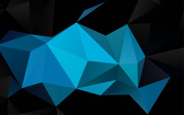 Çizgileri ve üçgenleri olan vektörsüz bir düzen. Soyut arkaplanda renkli eğimli üçgenler 