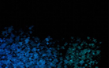 Çizgileri ve üçgenleri olan vektörsüz bir düzen. Soyut arkaplanda renkli eğimli üçgenler