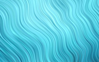 Farklı şekil ve renklerdeki bulanık dalgalı çizgiler. Gradyanı olan belirsiz soyut bir illüstrasyon.