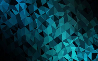 Çizgileri ve üçgenleri olan vektörsüz bir düzen. Soyut arkaplanda renkli eğimli üçgenler