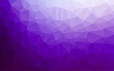 Çizgileri ve üçgenleri olan vektörsüz bir düzen. Soyut arkaplanda renkli eğimli üçgenler