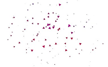 Çizgileri ve üçgenleri olan vektörsüz bir düzen. Soyut arkaplanda renkli eğimli üçgenler