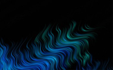 Dalga ve çizgilerle soyut arkaplan